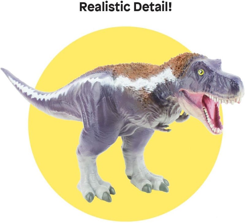 BOLEY Boley 4 Pack Jumbo Authentic Dinosaur Toys Gosnell Model  Educational Plastic Dinosaur Toy Play Set  Great As Kids Birthday Gifts and Party Supplies for Boys Toddlers and 56 Year Olds - Image 5