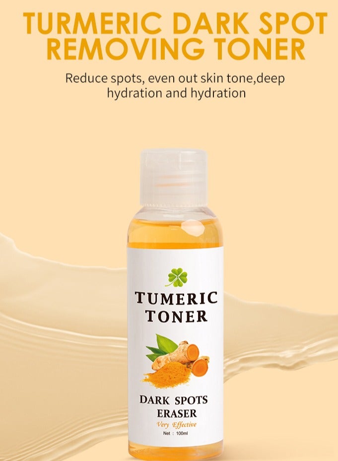 Tumeric toner  dark spots eraser very effective/Tumeric  dark spot removing toner /Moisturizing, hydrating and firming100ml - Image 1