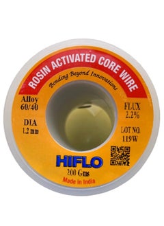 Hiflo Solder Wire 1.2MM 200G With Tin Lead 60/40 Alloy Electronics Solder Wire, Made in India (1.2mm 200g)  - Image 2