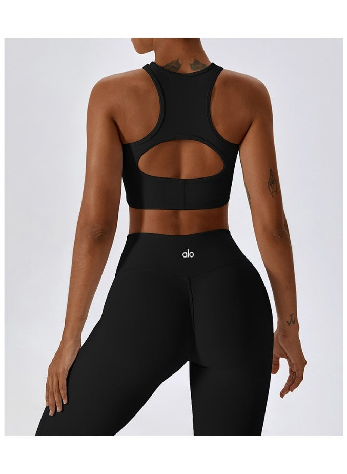 Alo Yoga ALO yoga yoga tank top for running, stretchy, figure-hugging sports wear - Image 2