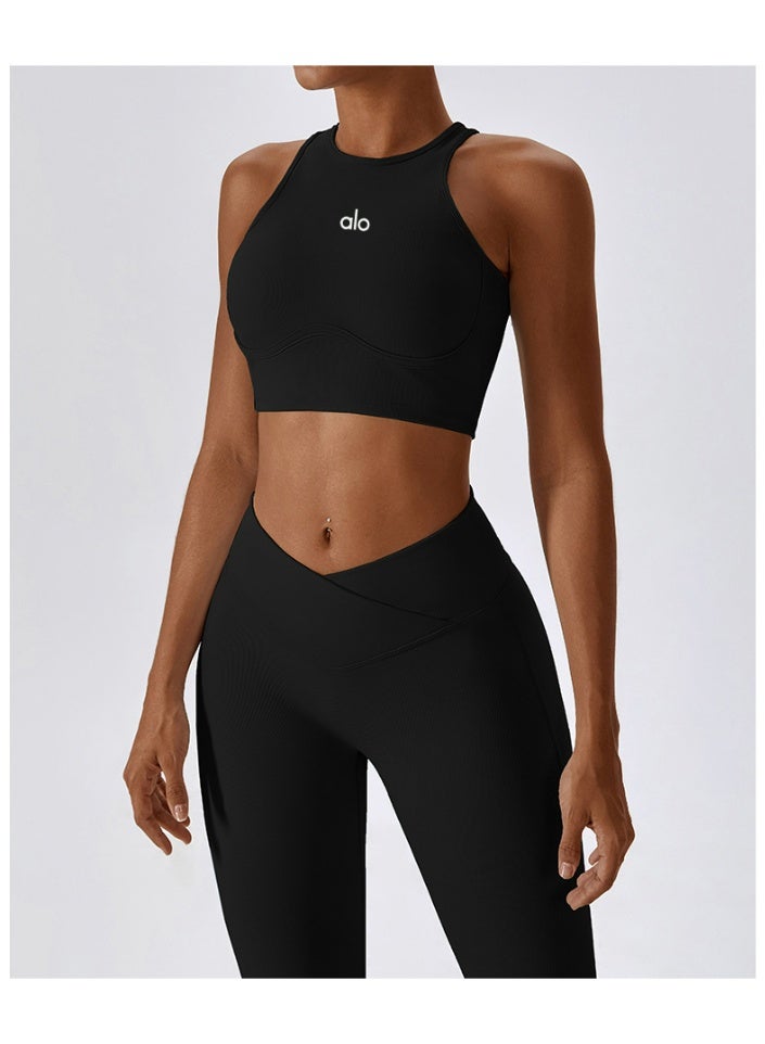Alo Yoga ALO yoga yoga tank top for running, stretchy, figure-hugging sports wear - Image 3