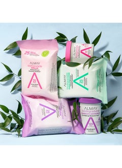 Almay Almay Makeup Remover Cleansing Towelettes, Biodegradable Micellar Water Wipes for Sensitive Skin, Hypoallergenic, Cruelty Free, Fragrance Free, 25 Count  - Image 5