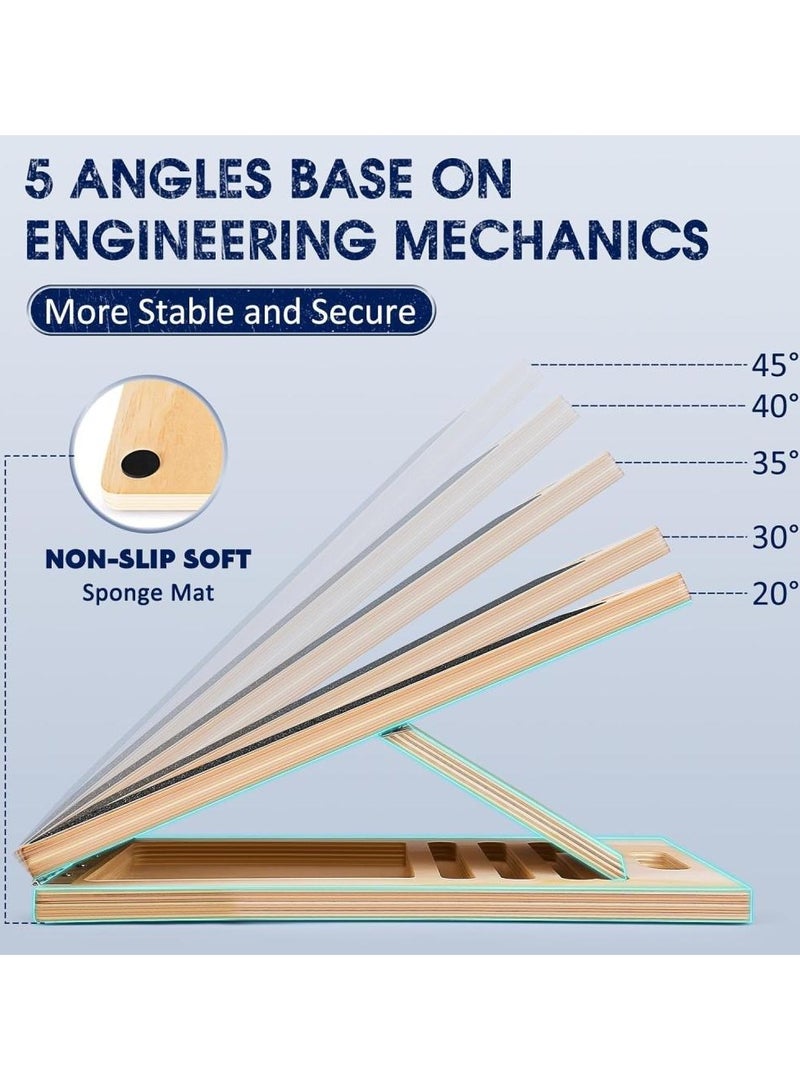 كوماندو لوح التوازن الخشبي لتمارين الأقدام والعلاج الطبيعي - Image 4