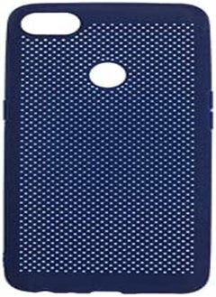Compatible with Infinix 606 Shockproof Back Case Cover - Blue