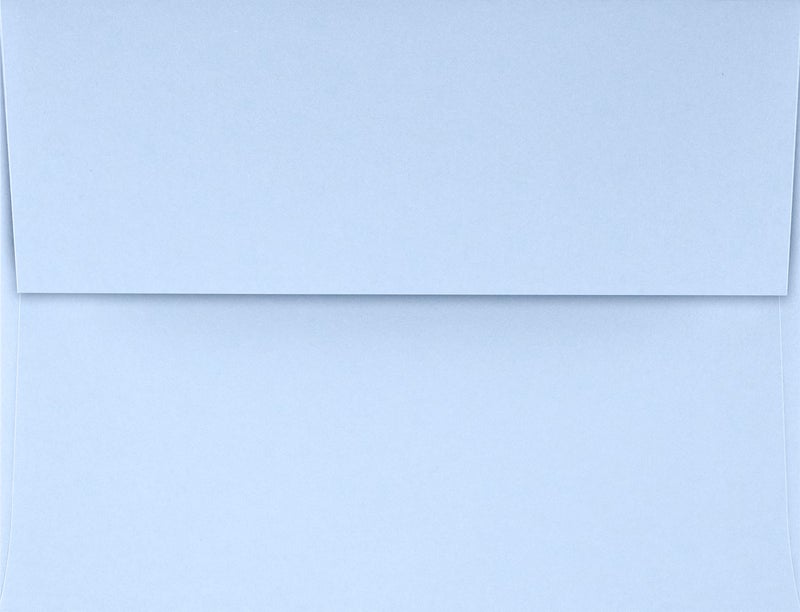 LUXPaper A4 Invitation Envelopes | Peel & Press | 4 1/4" x 6 1/4" | Baby Blue | 80lb. Text | 50 Qty - Image 2
