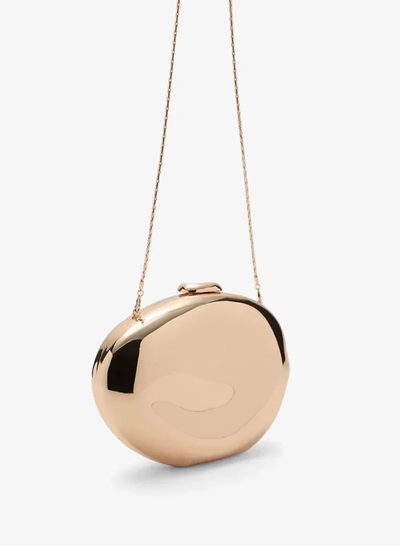Mango Oval Clutch Bag