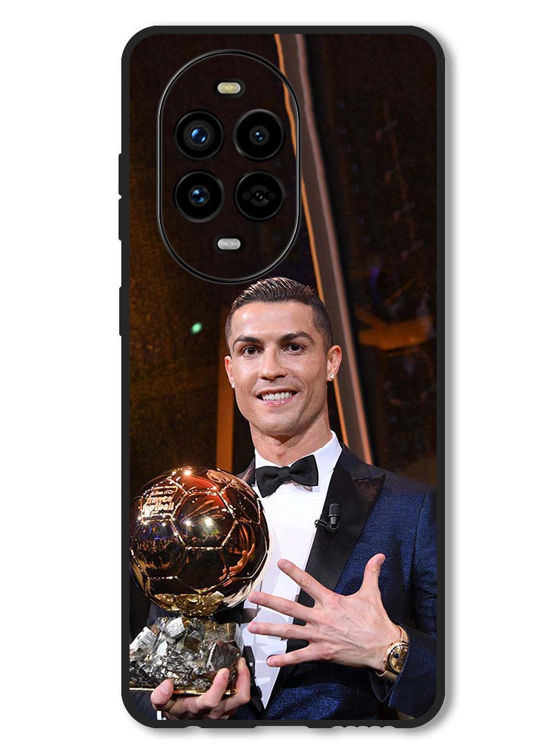 Theodor Case Compatible with Huawei Nova 13 Pro Protection Shockproof Bumper Cover Ronaldo Trophy - Image 1