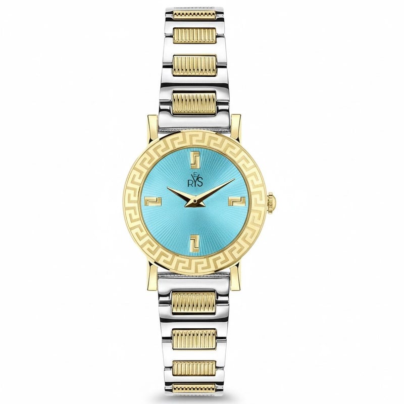 REYS WATCH WATCH FOR WOMEN-STAINLESS STEEL-BLUE DIAL R2045-TGSP