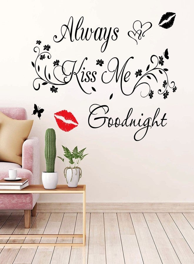 Datesno Aeways Kiss Me Goodnight Wall Stickers Decals Wall Decor Home Decorations - Image 3