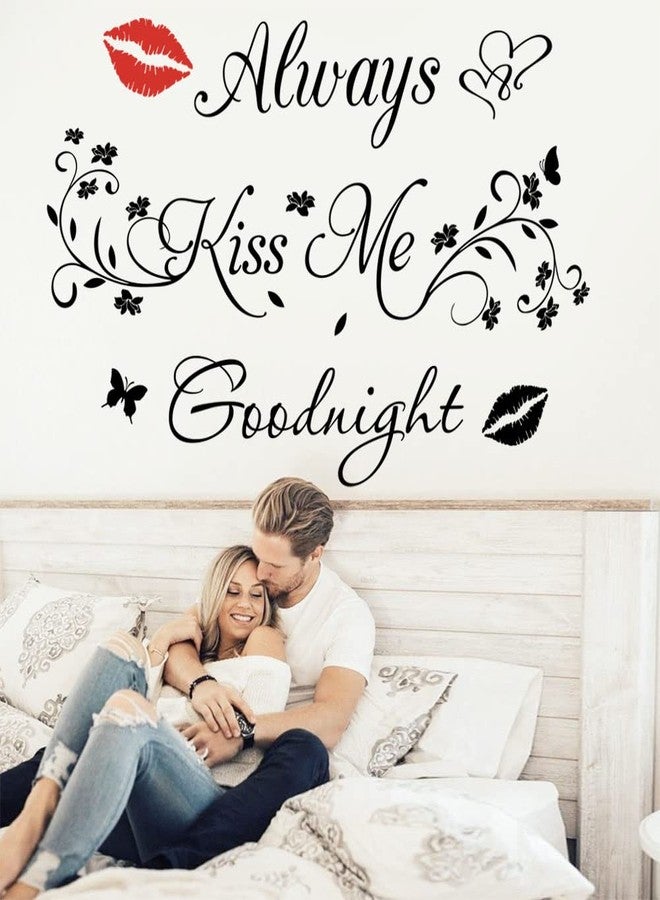 Datesno Aeways Kiss Me Goodnight Wall Stickers Decals Wall Decor Home Decorations - Image 1