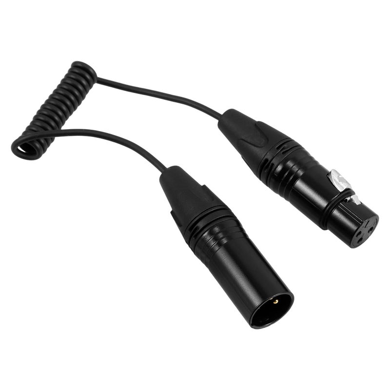 كابل ميكروفون ملتف XLR ذكر إلى أنثى سلك تمديد نحاس نقي 3 دبابيس - Image 2