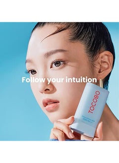 توكوبو توكوبو عصا الشمس القطنية الناعمة SPF50+ PA++++ - 19 جرام / 0.67 أونصة، لون أزرق فاتح  - Image 2