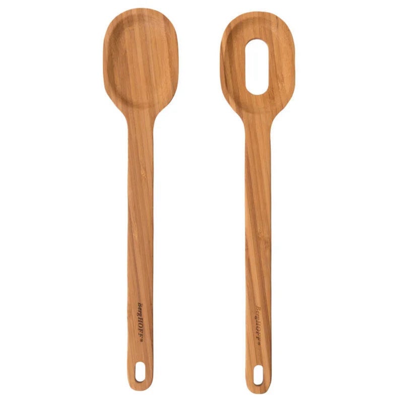 BergHOFF 3-pc salad bowl set with bamboo servers - Image 3