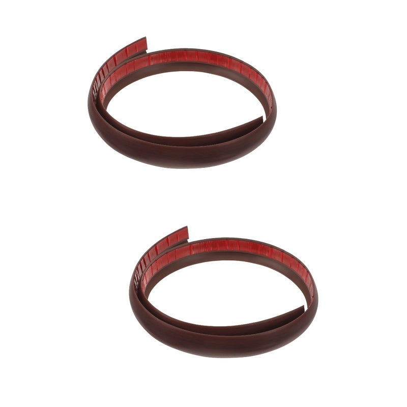 2pcs Threshold Ramp Strip Floor Edge Strip Threshold Ramp Carpet Transition Strip - Image 1