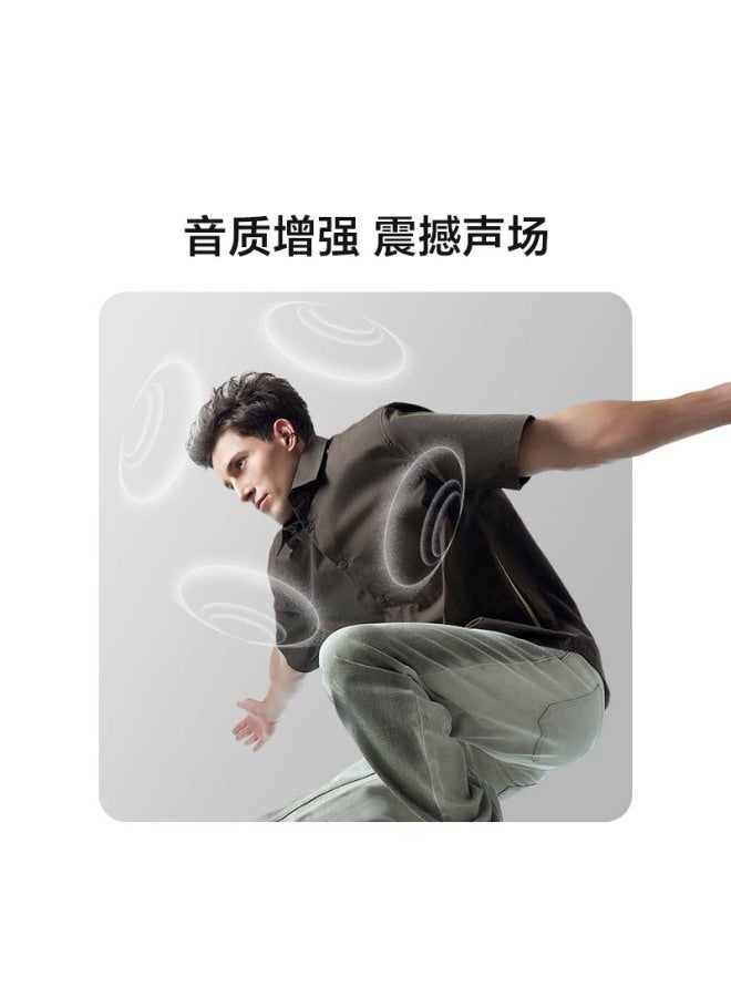 Honor Pick Honor Choice Lchse Clip-On Earphones 2 Honor Earphones Bluetooth Earphones Dual Mic Noise Reduction Long Battery Life Comfortable Suitable For Honor Huawei Xiaomi Phones Midnight Black - Image 5