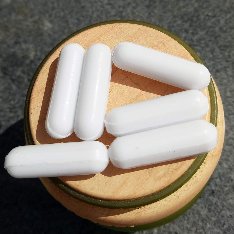 BBTCTY Magnetic Stirrer Stir Bar PTFE Magnetic Mixer Stir Bars (7X25mm, Cylinder Shape, 10PCS) - Image 5