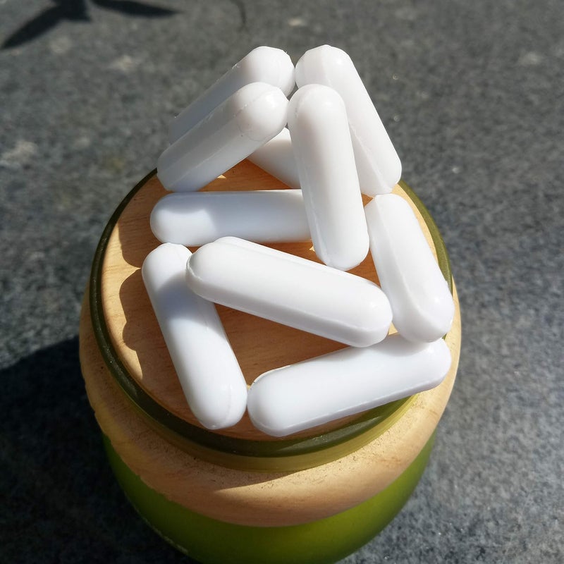 BBTCTY Magnetic Stirrer Stir Bar PTFE Magnetic Mixer Stir Bars (7X25mm, Cylinder Shape, 10PCS) - Image 3