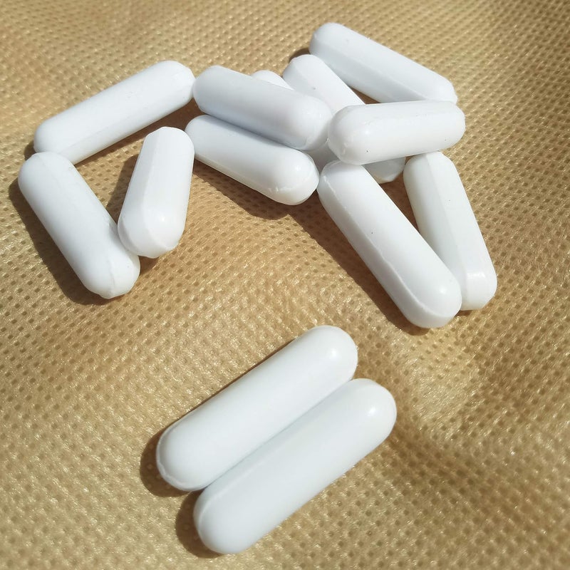 BBTCTY Magnetic Stirrer Stir Bar PTFE Magnetic Mixer Stir Bars (7X25mm, Cylinder Shape, 10PCS) - Image 4