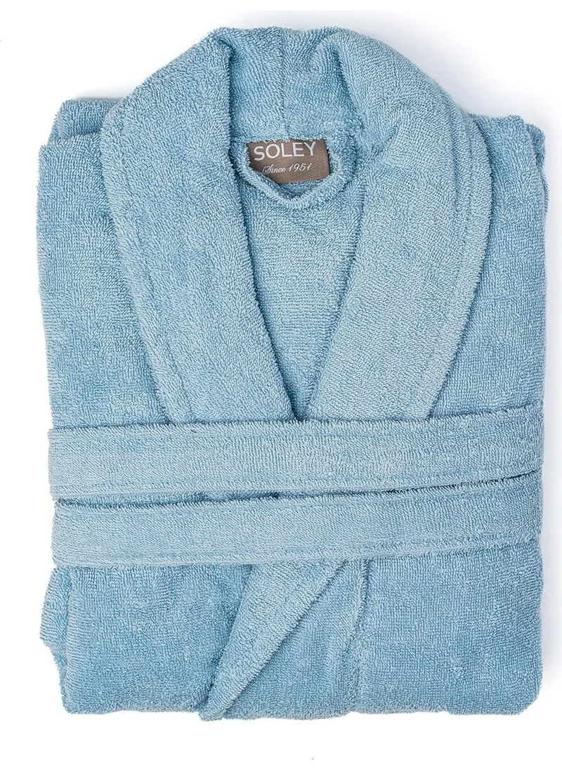 Soley | Minerva | Extra Soft 100% Cotton Women's / Men's Unisex Bathrobe