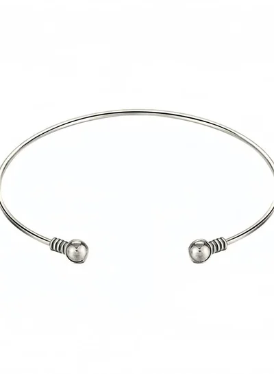 تايك تو سوار فضي دائري مفتوح