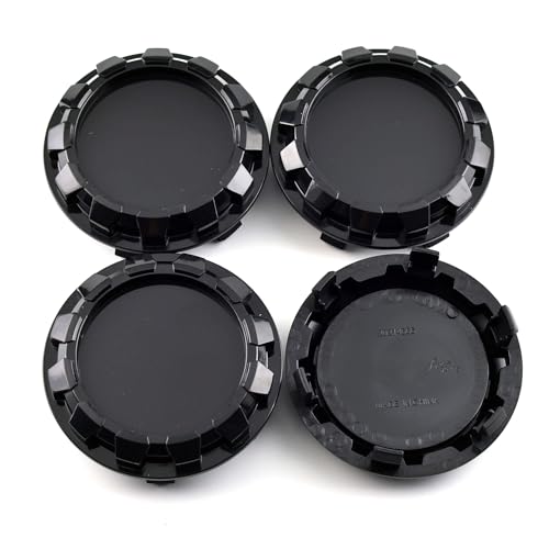 GTOWNWORKS 4pcs 83mm (3.27in) Wheel Center Caps for Chevy Avalanche Silverado Tahoe Escalade Black Wheel Center Hub Caps, 88963143#9595891#9595759#9596403#19333200 - Image 1