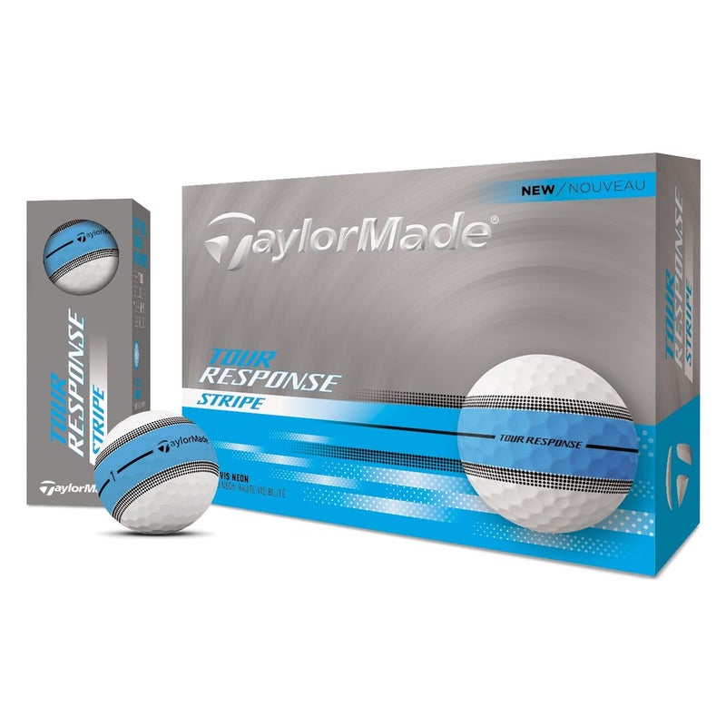 TaylorMade Golf 2025 Tour Response Stripe Blue One Dozen - Image 2