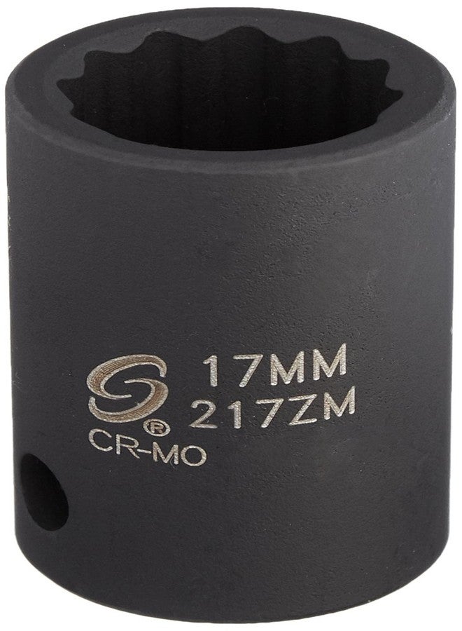 Sunex Tools Sunex 217zm 1/2-Inch Drive 17-mm 12-Point Impact Socket - Image 1
