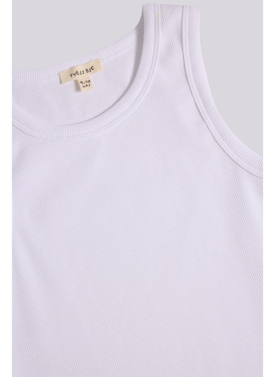 Tyess Basic Bg Store Girl White Undershirt  - Image 3