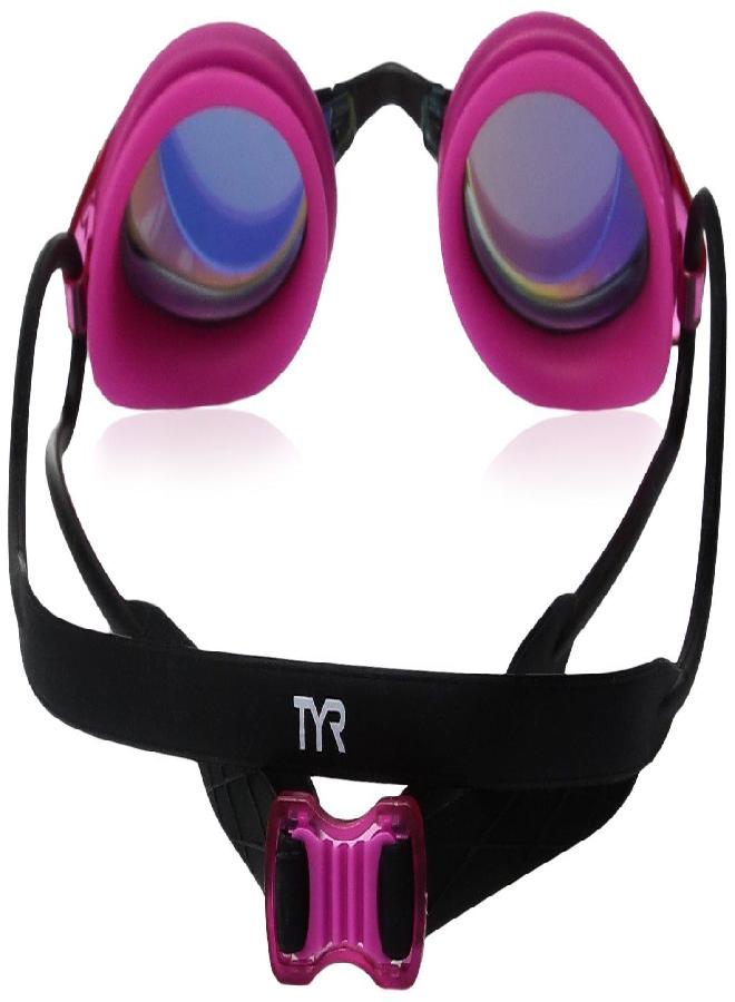 TYR Blackhawk Racing Femme Mirrored Googles, Gold/Pink/Black, One Size - Image 2