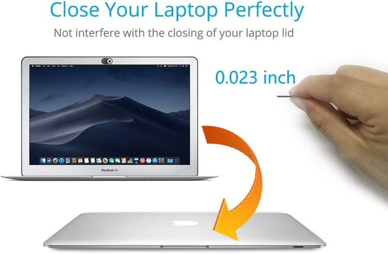 CloudValley Upgrade Magnetic Webcam Cover, [6-Pack] 0.023 inch Metal Camera Cover Slide for Mac, iPad, MacBook Pro, MacBook Air, Laptops, PC/Computer, Tablets, Web Blocker Protect Your Privacy - Image 5