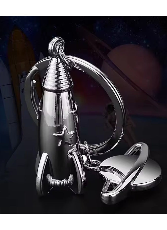 Goolsky New Metal Keychain Men Dream Planet Spaceship Keychain Car Travel Keychain Best Gift Jewelry K4231  - Image 3