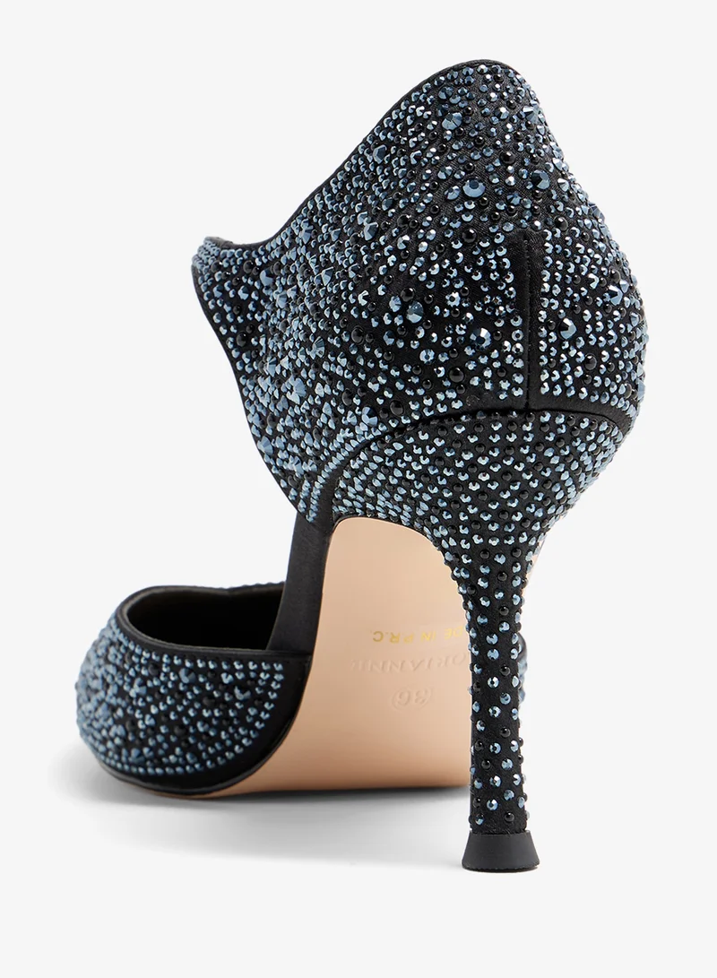 لوريان Liyana - Crystal  pumps Ankle Strap