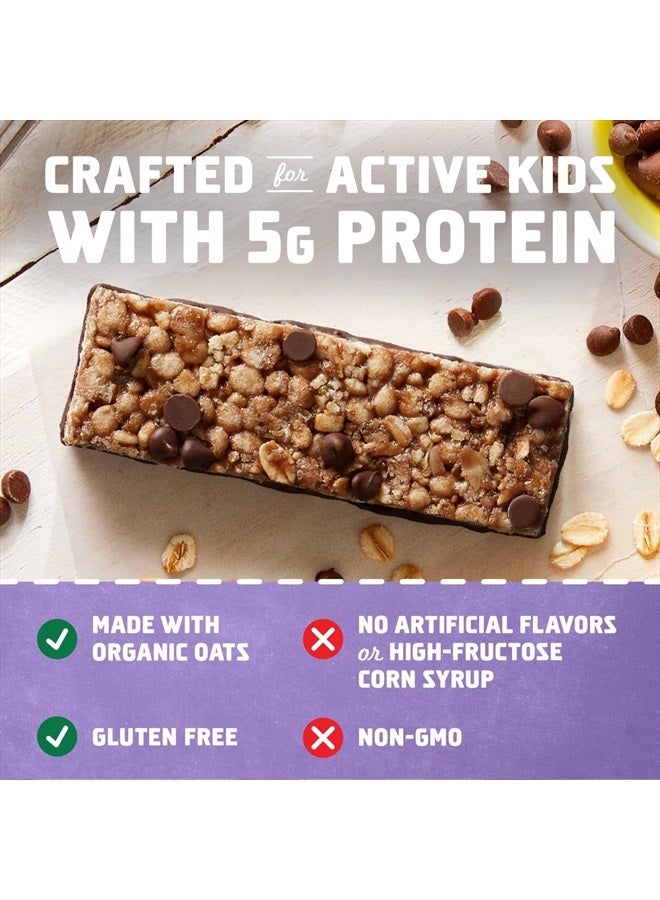 Clif Kid ZBar CLIF Kid Zbar Protein - Chocolate Chip, Chocolate Mint, and Cookies 'n Creme - Value Pack - Crispy Whole Grain Snack Bars - Made with Organic Oats - Non-GMO - 5g Protein - 1.27 oz. (30 Count) - Image 3