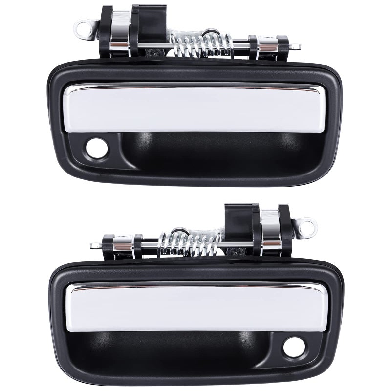 LCWRGS 2Pcs Exterior Door Handles Front Driver  Passenger Side Replacement for Toyota Tacoma 1995 1996 1997 1998 1999 2000 2001 2002 2003 2004 Toyota Hilux 20042012 Replaces 769MX 768MX