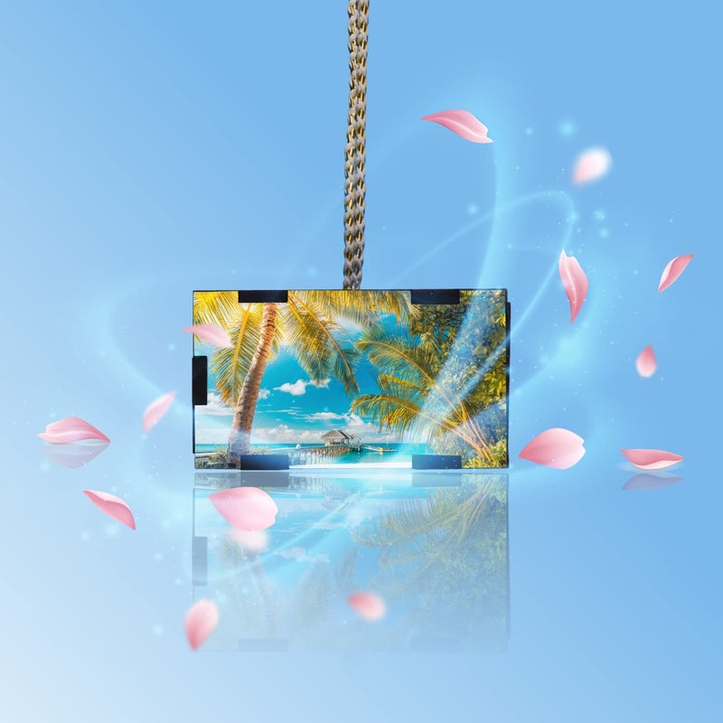 KIRFIZ Bathroom Air Freshener Odor Remover Long Lasting Deodorizer for Toilet Toilet Air Freshener Automatic Air Freshener Aroma Diffuser Peach Fragrance - Image 1