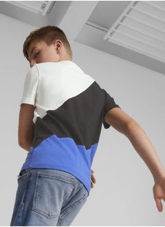 PUMA POWER CAT Kids Boys Short Sleeve T-Shirt  - Image 3
