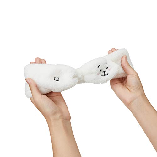 BT21 Official Merchandise by Line Friends - RJ Character Spa Makeup Hair Wrap Headband - Image 2