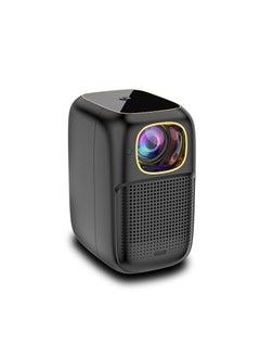 V1 X6 Projector Led Built In Battery Beamer Portable Home Theater With 1280x720 physcial Resolution Android 9.0 Os Black