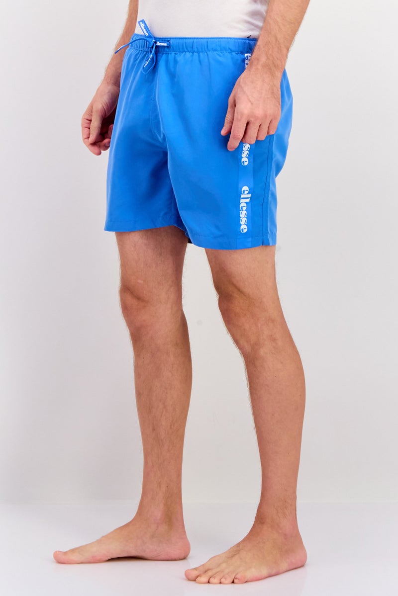 Ellesse Men Embroidered Logo Board Shorts , Light Blue - Image 2
