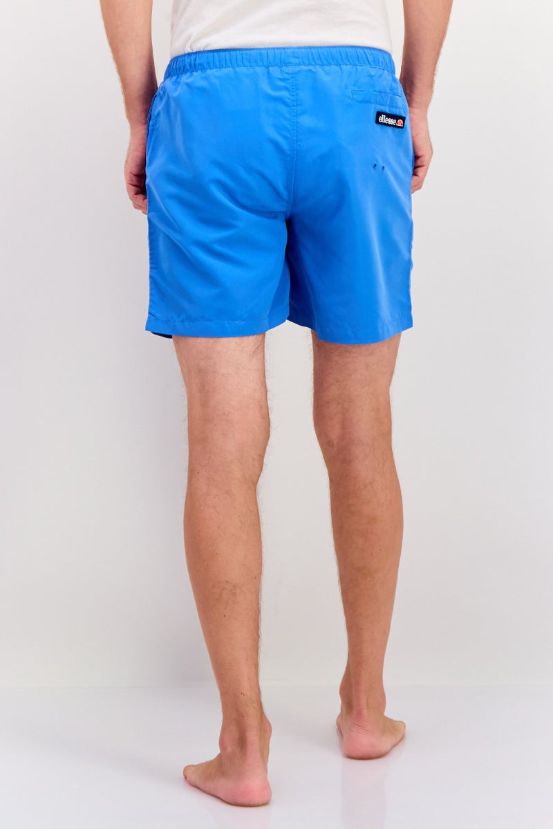 Ellesse Men Embroidered Logo Board Shorts , Light Blue - Image 3