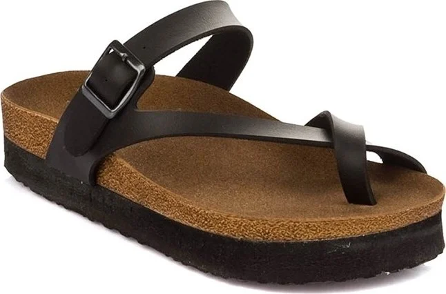 Fox Shoes Black Women's Slippers B777753009