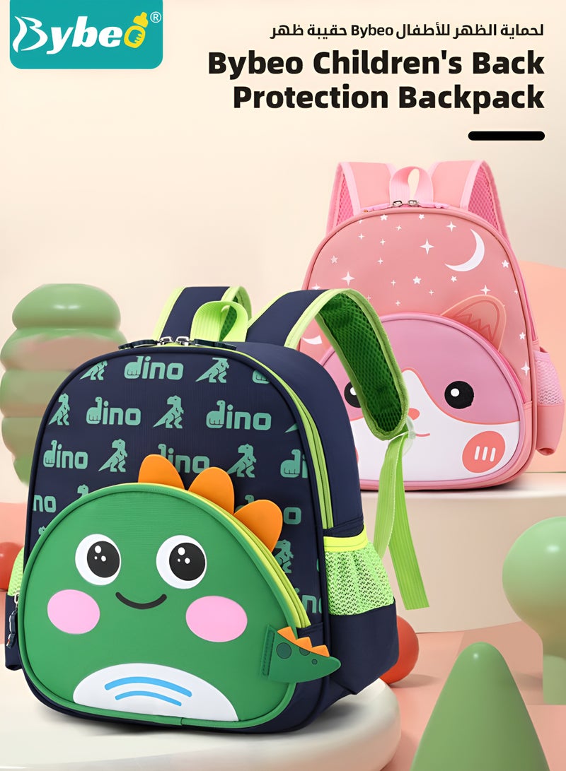 بيبو حقيبة ظهر للأطفال، حقيبة مدرسية للأطفال الصغار، حقيبة يومية صغيرة للأطفال، حقيبة روضة أطفال، حقيبة سفر كرتونية لطيفة للأولاد والبنات، مثالية لرياض الأطفال، السفر، والمدرسة. - Image 2