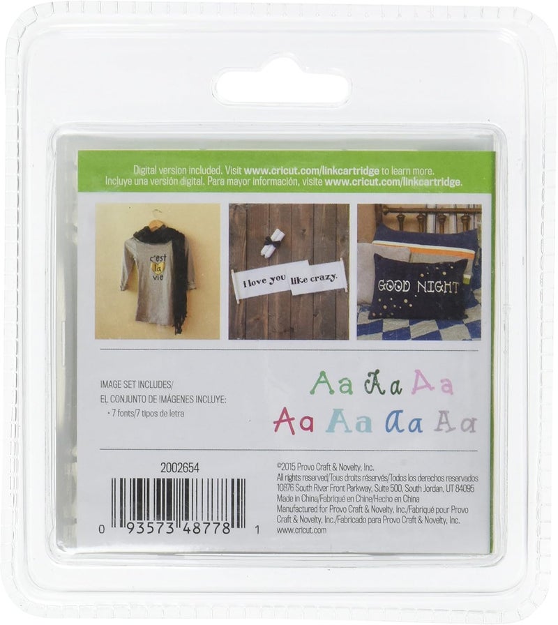 Cricut Cartridge Fontastic Fonts - Image 2