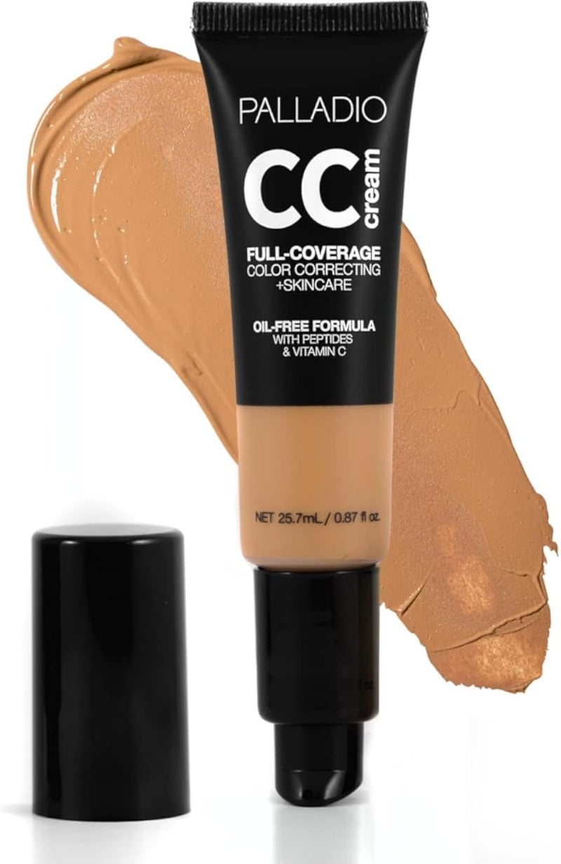 Palladio Cc Cream Full Coverage Oil Free Foundation Cc50 Rich 50N