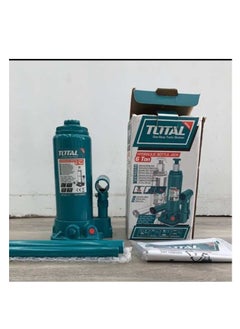 TOTAL Total 6 Ton Hydraulic Bottle Jack - THT109062, Heavy-Duty with Safety Valve, Adjustable Height 210mm - 410mm, Ideal for Automotive and Industrial Use  - Image 2
