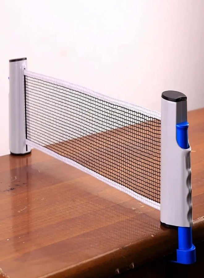 KACOOL Retractable Table Tennis Net - Portable Ping Pong Net for Any Table, Easy Setup, Indoor & Outdoor Table Tennis for Home (Table Tennis Net) - Image 1