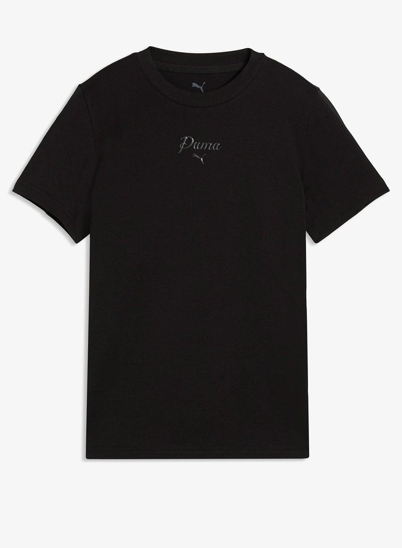 PUMA Youth Essential Script T-Shirt - Image 1