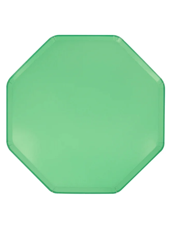 Meri Meri Emerald Green Dinner Plates