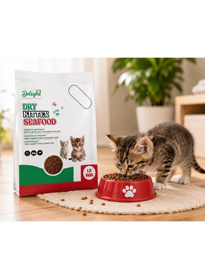 Delight Dry Kitten Sea Food - Image 5