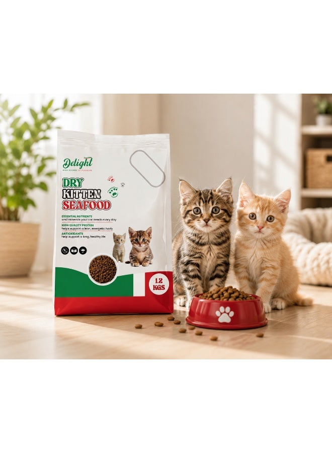 Delight Dry Kitten Sea Food - Image 4
